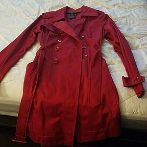 Red spring/fall jacket